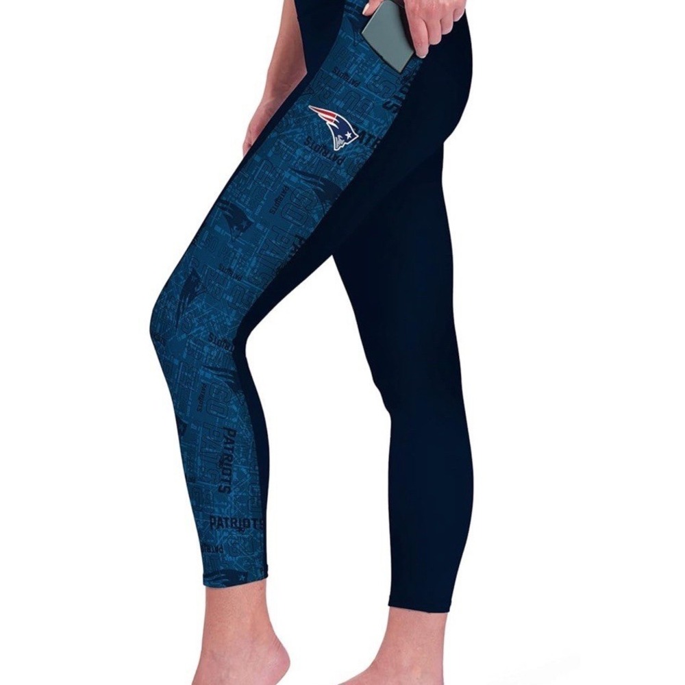 New England Patriots Leggings Women's NFL Size Small NWT Pats Fans‎  Layers